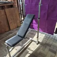 ARNOLD GOLD állítható fekvenyomó pad tolódzkodóval -használt