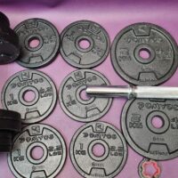 EK-2804 Súlyzó 2 db 16 kg-os egykezes készlet MOST ÉRKEZETT EK