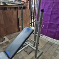 Domyos BM530 multifunkciós kondipad lehúzóval és Scott-paddal
