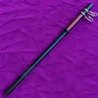 R 2504 használt 25 mm-es 120 cm-es kétkezes súlyzórúd, teljes nézet