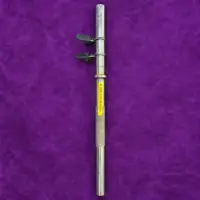 R 2830 használt 28 mm-es 120 cm-es kétkezes súlyzórúd csipeszes gyorsszorítókkal